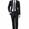 Suitmeister Suits & Blazers Solid Black Men's Suit 1 Suitmeister Suits & Blazers Solid Black Men's Suit