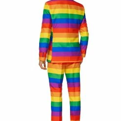 Suitmeister Suits & Blazers Rainbow Pride Patterned Men's Suit