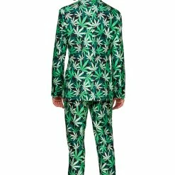 Suitmeister Cannabis Patterned Men's Suit