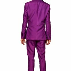 Suitmeister Pimp Purple Patterned Men's Suit Suits & Blazers 7 Suitmeister Pimp Purple Patterned Men's Suit Suits & Blazers