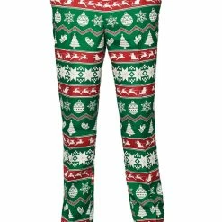 Suitmeister Christmas Green Nordic Patterned Men's Suit Suits & Blazers 7 Suitmeister Christmas Green Nordic Patterned Men's Suit Suits & Blazers