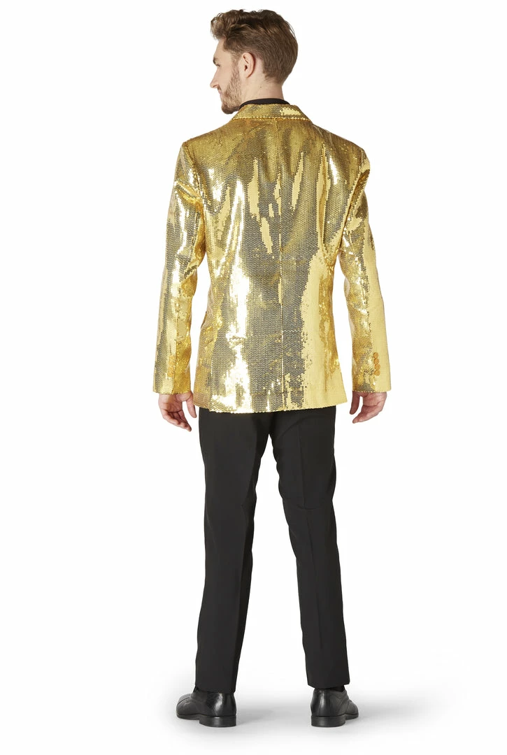 Suitmeister Suits & Blazers Sequins Gold Men's Jacket 6 Suitmeister Suits & Blazers Sequins Gold Men's Jacket
