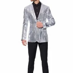 Suitmeister Sequins Silver Men's Jacket
