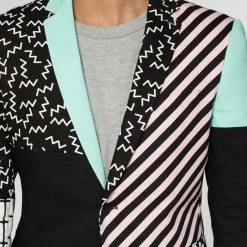 OppoSuits Deluxe Retro - Cut & Sew - Black