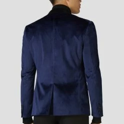 OppoSuits Deluxe Suits & Blazers Dinner Jacket - Deep Blue