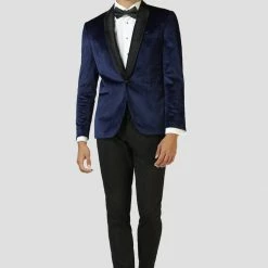 OppoSuits Deluxe Suits & Blazers Dinner Jacket - Deep Blue