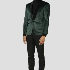 OppoSuits Deluxe Dinner Jacket Rich Green Men’s Suits & Blazers