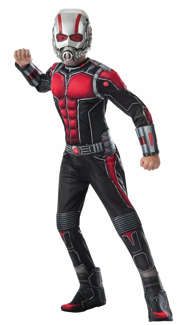 Rubie's Costumes Boy's Deluxe Muscle Chest Ant-Man Costume 3 Rubie's Costumes Boy's Deluxe Muscle Chest Ant-Man Costume