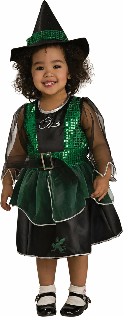 Rubie's Costumes Girl's Wicked Witch Costume - Wizard Of Oz 3 Rubie's Costumes Girl's Wicked Witch Costume - Wizard Of Oz