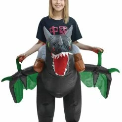 Studio Halloween Dragon Ride On Inflatable Child Costume Costumes