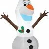 Gemmy Decorations & Props Airblown Standing Olaf - Frozen