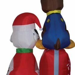 Gemmy Decorations & Props PAW Patrol - Christmas Present 7 Ft Christmas Yard Decoration