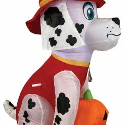 Gemmy PAW Patrol Airblown Marshall Jack-O'-Lantern Inflatable Halloween Lawn Decoration Decorations & Props 9 Gemmy PAW Patrol Airblown Marshall Jack-O'-Lantern Inflatable Halloween Lawn Decoration Decorations & Props