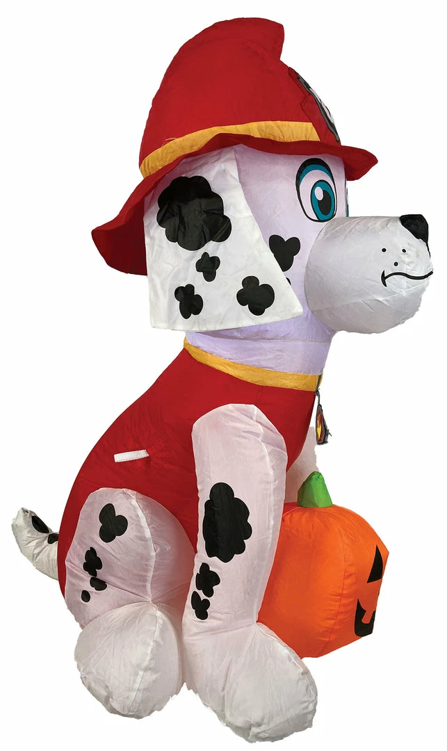 Gemmy PAW Patrol Airblown Marshall Jack-O'-Lantern Inflatable Halloween Lawn Decoration Decorations & Props 5 Gemmy PAW Patrol Airblown Marshall Jack-O'-Lantern Inflatable Halloween Lawn Decoration Decorations & Props