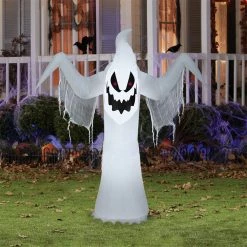 Gemmy Decorations & Props Airblown Ghost Yard Lawn Inflatable LED Decoration