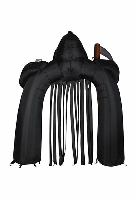 Gemmy Inflatable Reaper Death Arch 9.6ft Halloween Airblown Yard Decoration 6 Gemmy Inflatable Reaper Death Arch 9.6ft Halloween Airblown Yard Decoration