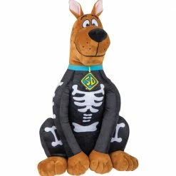 Gemmy Halloween Greeter Scooby Doo In Skeleton Costume