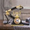 Gemmy 8" Tabletop Telephone Lifting Spooky Handle 2 Gemmy 8" Tabletop Telephone Lifting Spooky Handle