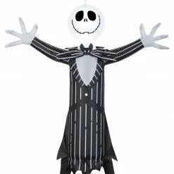 Gemmy Nightmare Before Christmas, Jack Skellington Hanging Airblown 3ft Decoration Decorations & Props
