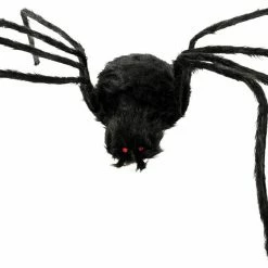 Fun World Large Spider Black Furry 80 Inches