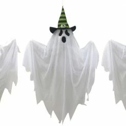 Sunstar 28" Witch Hat Ghost- Set Of 3 Decorations & Props
