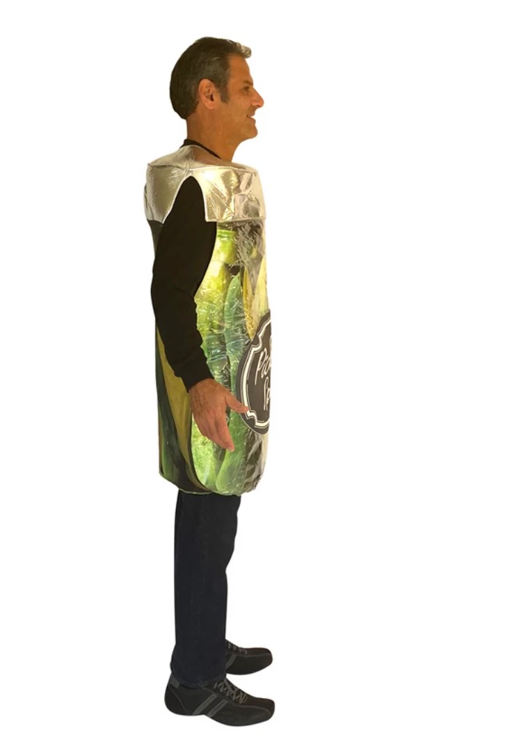 Rasta Imposta Pickle Jar Adult Costume 5 Rasta Imposta Pickle Jar Adult Costume