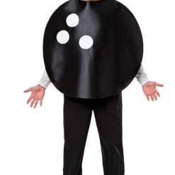 Rasta Imposta Black Bowling Ball Costume, Adult Costumes