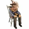 Tekky Toys Sitting Scarecrow Animated Prop Decorations & Props