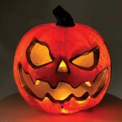Tekky Toys Misting Pumpkin LED Halloween Jack-O-Lantern Prop