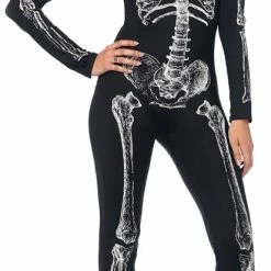 Leg Avenue Costumes Women's X-Ray Skeleton Bodysuit