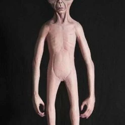 Distortions 4.5 Foot Life Sized Latex Alien Prop Sci-Fi Costumes