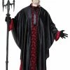 California Costumes Men's Black Mass Priest Costume 2 California Costumes Men's Black Mass Priest Costume