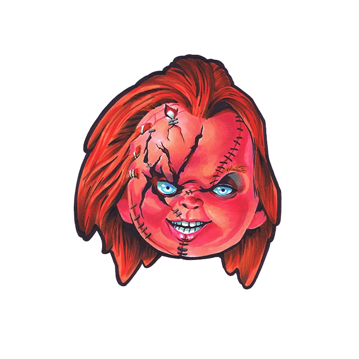 Trick Or Treat Studios Horror Movie Costumes Childs Play Wall Decoration, Series 1 Chucky 6 Trick Or Treat Studios Horror Movie Costumes Childs Play Wall Decoration, Series 1 Chucky