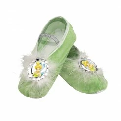 Disguise Girl's Tinker Bell Ballet Slippers Disney Costumes
