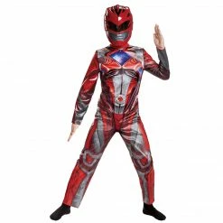 Disguise Costumes Boy's Red Ranger Classic Costume - Power Rangers Movie 2017
