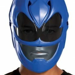 Disguise Masks Child's Blue Ranger Vacuform Mask - Power Rangers Movie 2017