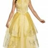 Disguise Costumes Beauty And The Beast Movie Women's Belle Ball Gown Deluxe Costume