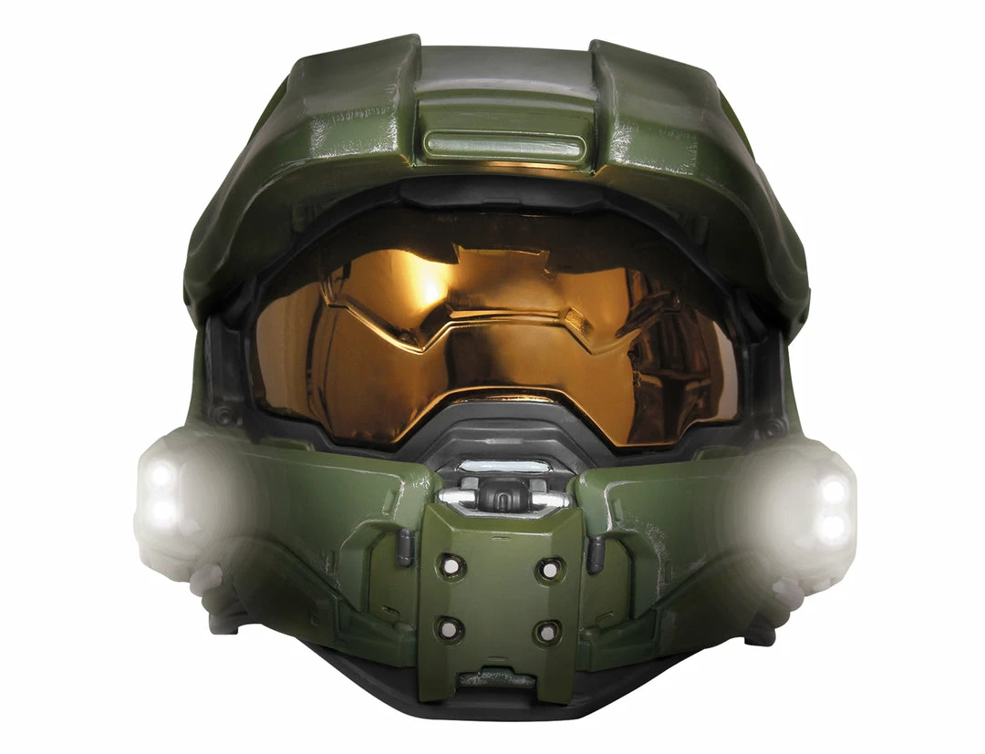 Disguise Child's Deluxe Master Chief Light-Up Helmet - Halo 3 Disguise Child's Deluxe Master Chief Light-Up Helmet - Halo