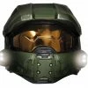 Disguise Masks Deluxe Master Chief Light-Up Helmet - Halo