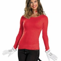 Disguise Disney Costumes Red Minnie Mouse Kit Adult