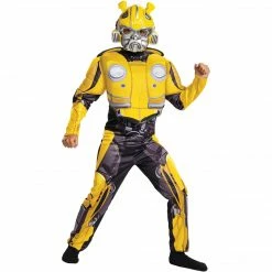 Disguise Costumes Boy's Bumblebee Classic Muscle Costume - Transformers Movie
