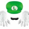 Disguise Luigi Accessory Kit - Super Mario Brothers