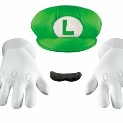 Disguise Accessories Luigi Accessory Kit - Super Mario Brothers