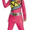 Disguise Dino Charge Power Rangers Girl's Pink Ranger Classic Costume