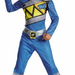 Disguise Boy's Blue Ranger Classic Costume - Dino Charge Costumes