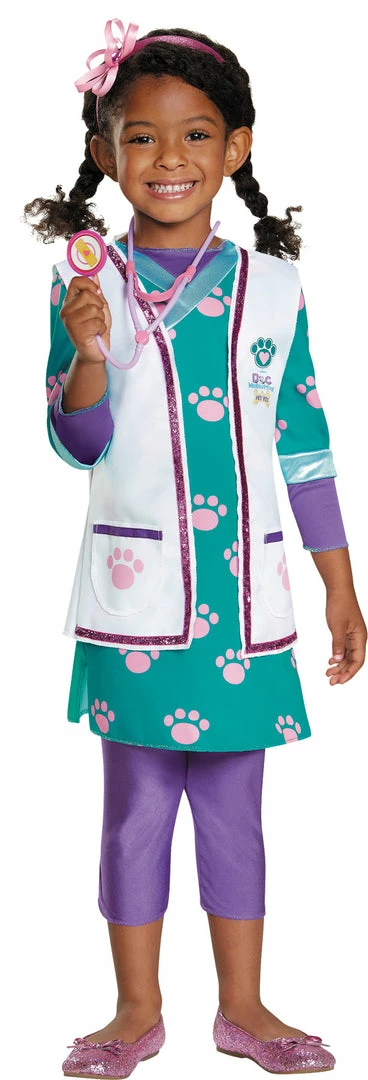 Disguise Doc McStuffins Girl's Doc Pet Vet Classic Costume 3 Disguise Doc McStuffins Girl's Doc Pet Vet Classic Costume