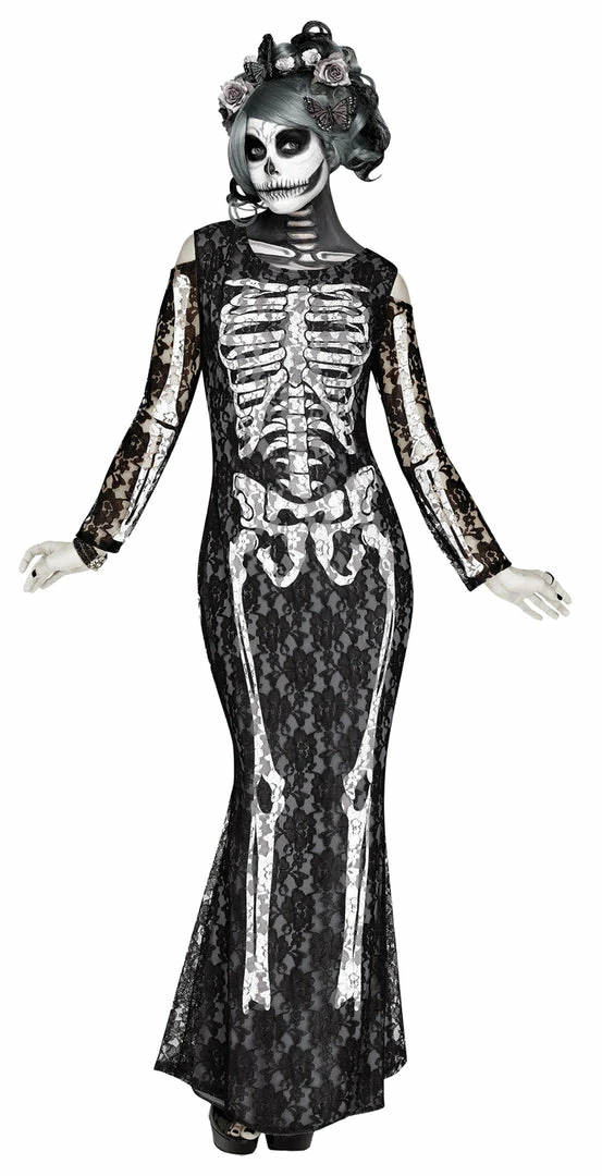 Fun World Costumes Women's Lacy Bones Costume 3 Fun World Costumes Women's Lacy Bones Costume