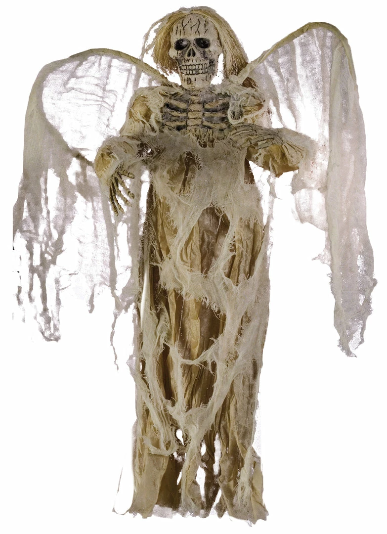 Fun World Decorations & Props Hanging Angel Of Death Ivory Halloween Decor 3 Fun World Decorations & Props Hanging Angel Of Death Ivory Halloween Decor