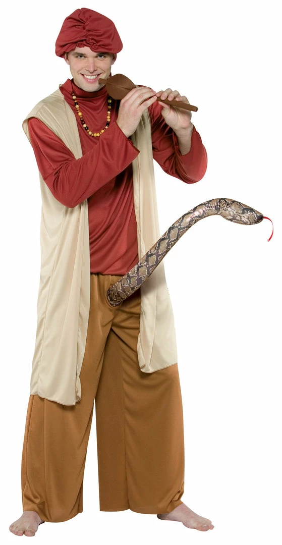 Rasta Imposta Costumes Snake Charmer Adult Men's Costume 3 Rasta Imposta Costumes Snake Charmer Adult Men's Costume