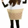 Rasta Imposta Ice Cream Sundae Adult Costume